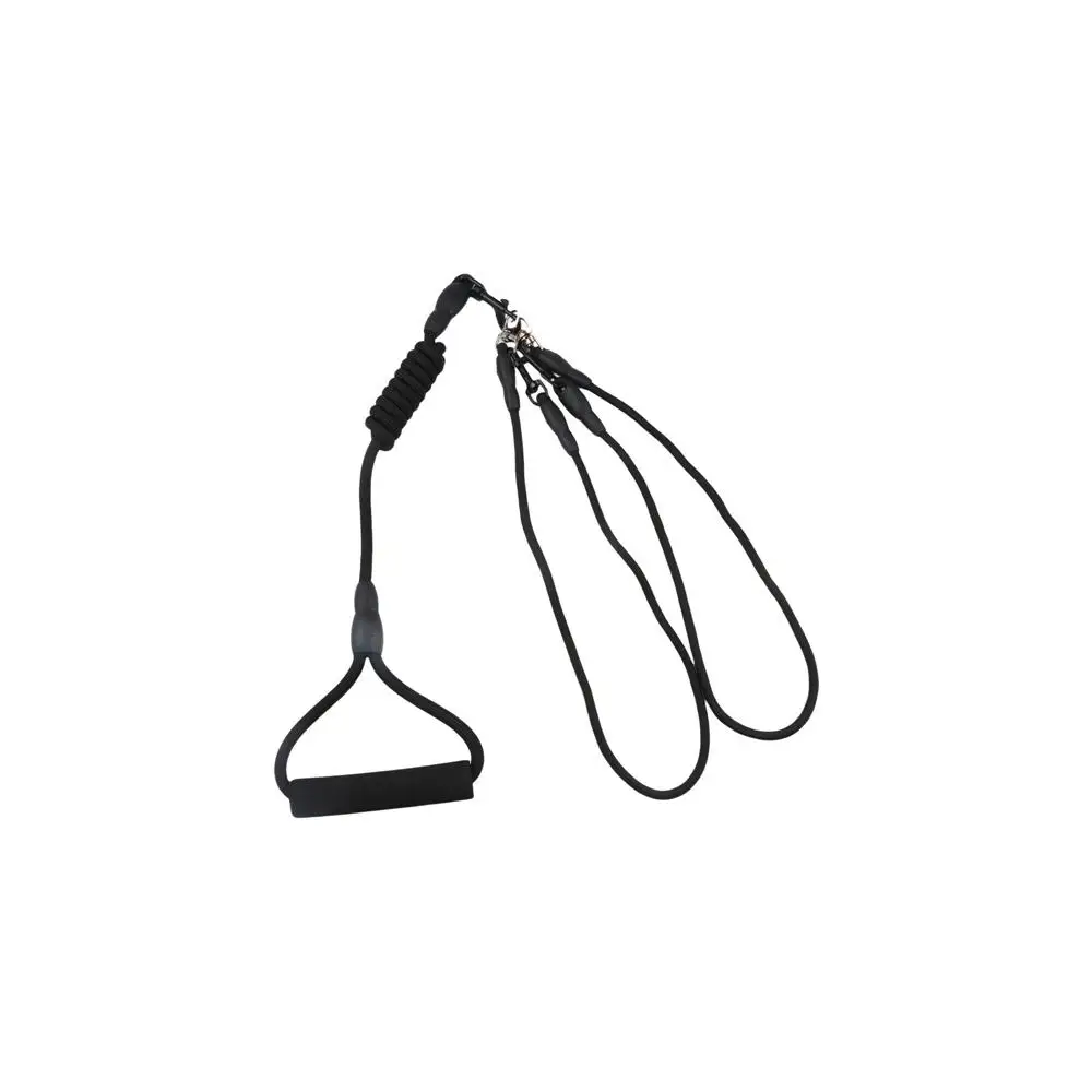 

With Foam Handle 2/3/4 Way Pet Leash Adjustable Nylon Two Heads Dogs Leash Detachable Durable Dogs Traction Rope