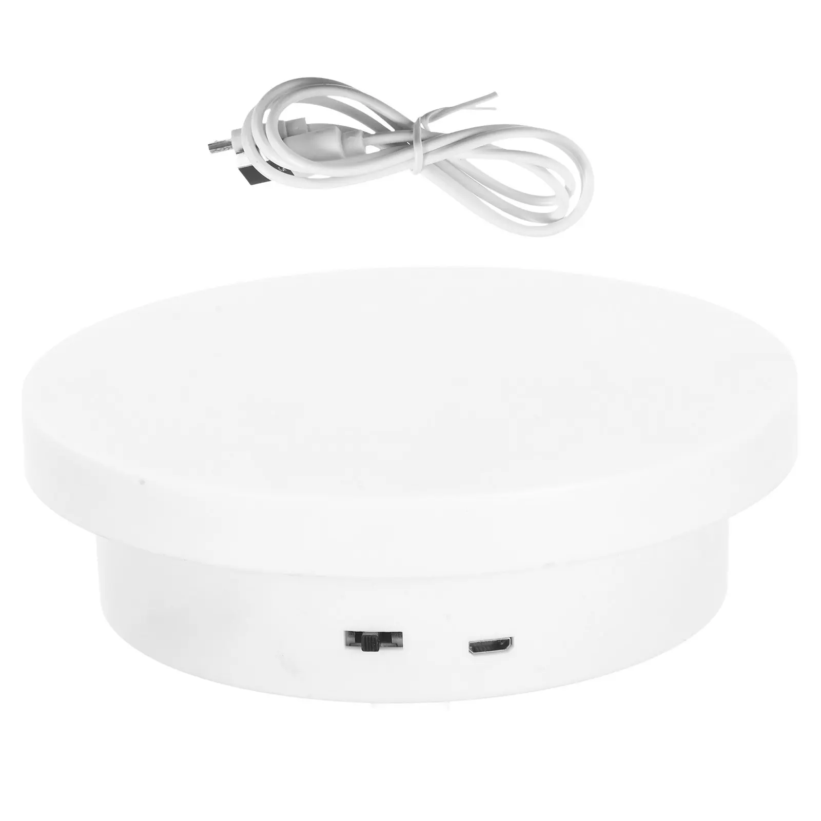 Rechargeable 360 Degree Motorized Rotating Display Stand for Jewelry Models Photography Studio Exhibition Mall Display Turntable