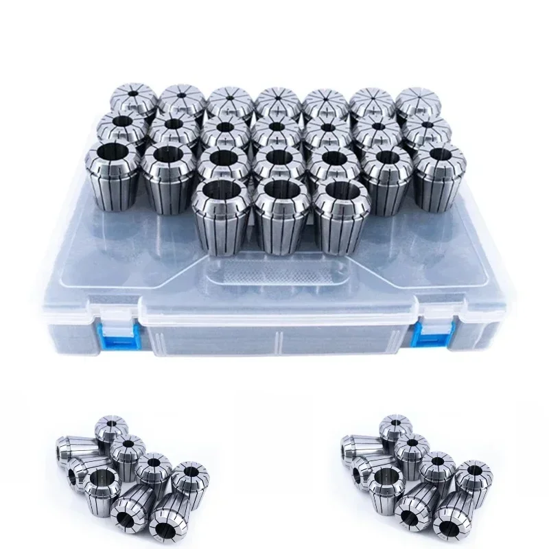 NEW ER Collet Set ER11 ER16 ER20 ER25 ER32 ER40 High Precision 0.005mm 0.008mm Tools Holder Clamping ER Spring Collect Chuck ER