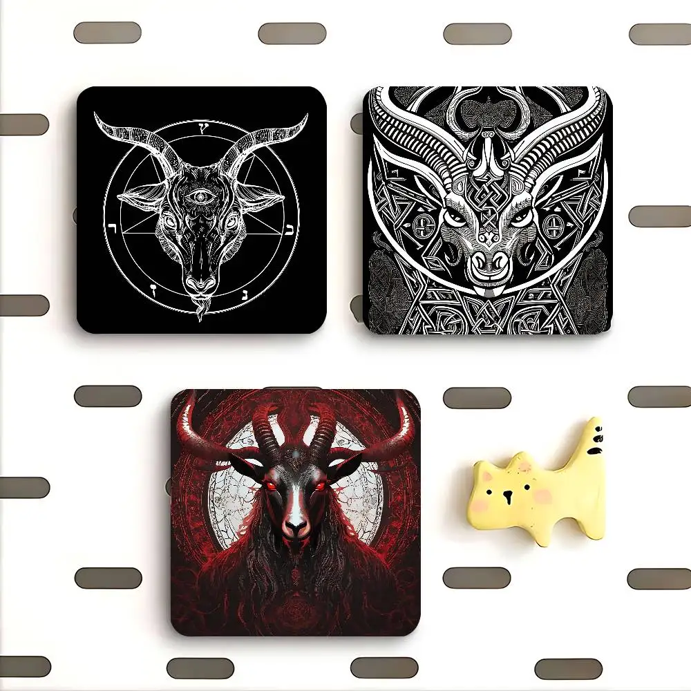 الشيطان الماعز الشيطان مغناطيس الثلاجة ملصقات مغناطيسية إبداعية مخصصة مع المغناطيس #5