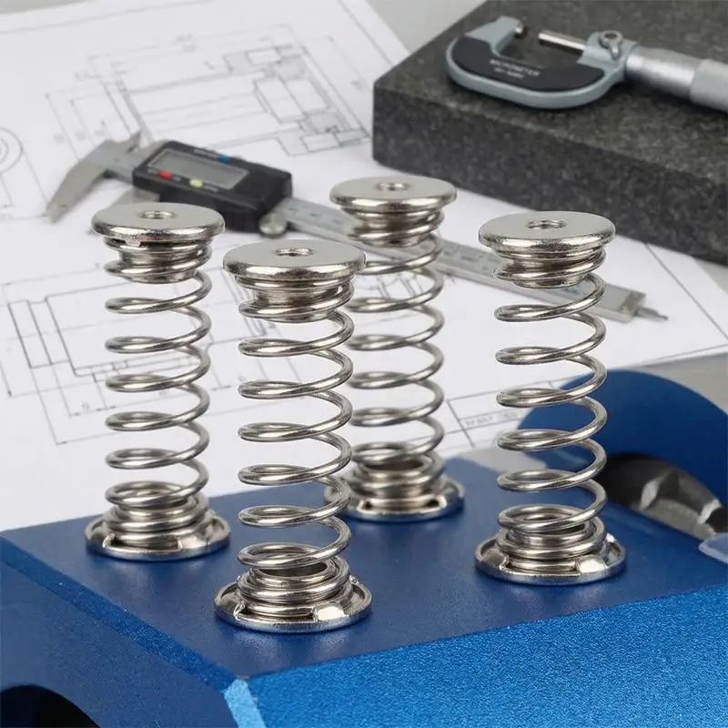 4Pcs Vibration Spring for Filling Machine M5 M6 Shock Absorber Spring for Packaging Equipment Industrial Parts