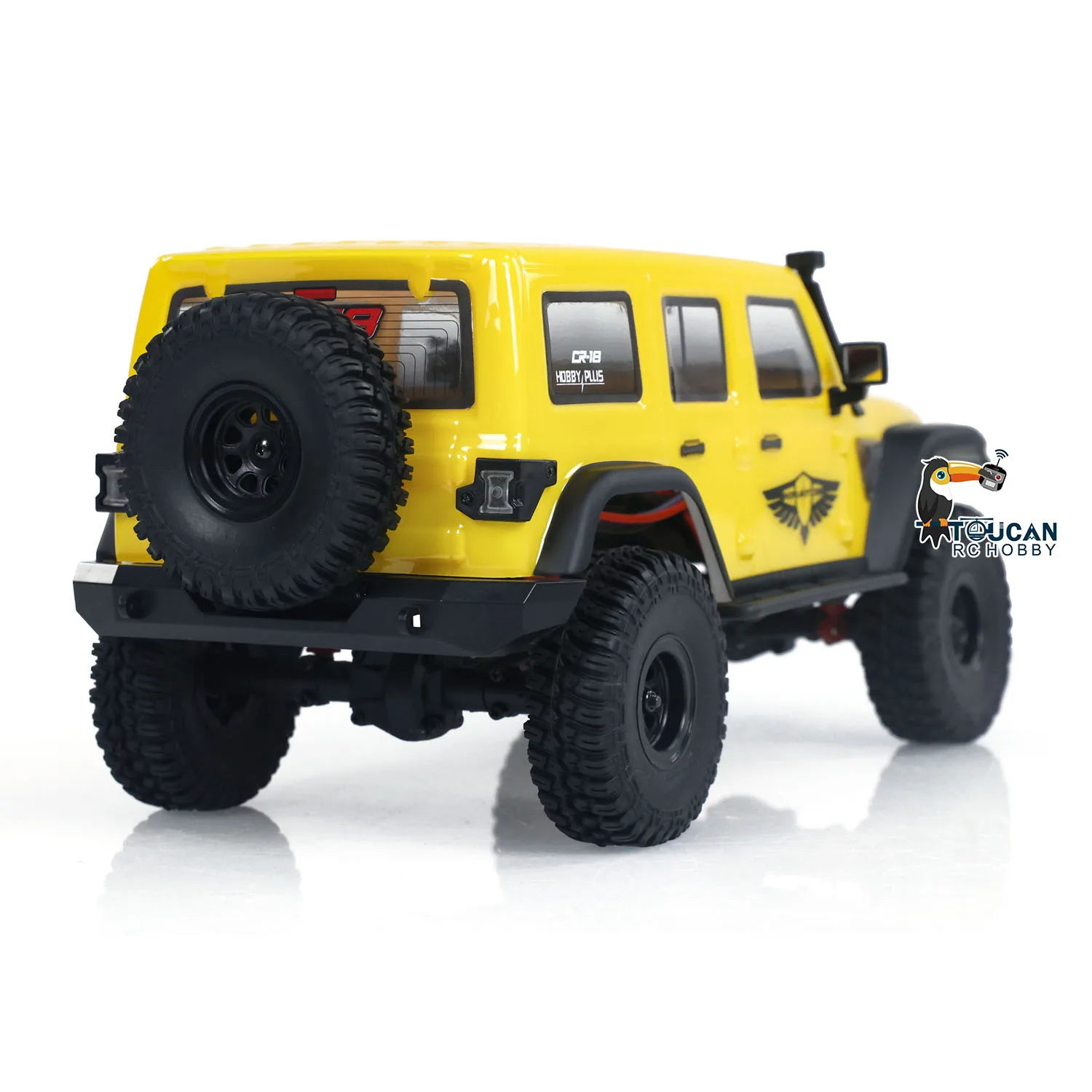 RTR 4WD 1/18 Scale RC Crawler Rock Car Hobby Plus CR18 Wireless Electric Off-road Remote Control Vehicle Model Assembled Toys