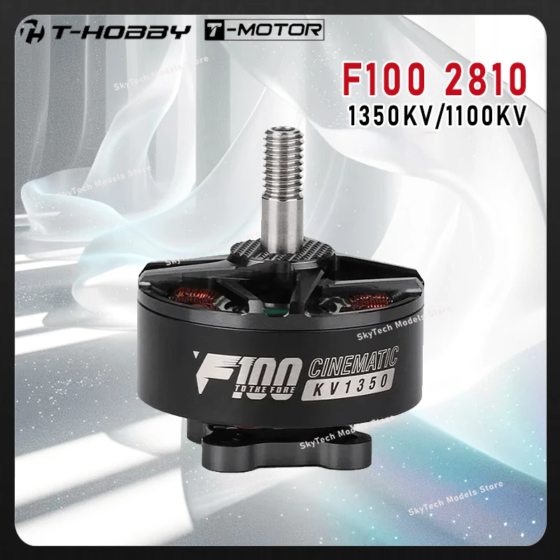 

T-MOTOR T-HOBBY F100 2810 Brushless Motors – 1350KV/1100KV, 5-6S for Long Range & Cinematic RC Multirotors