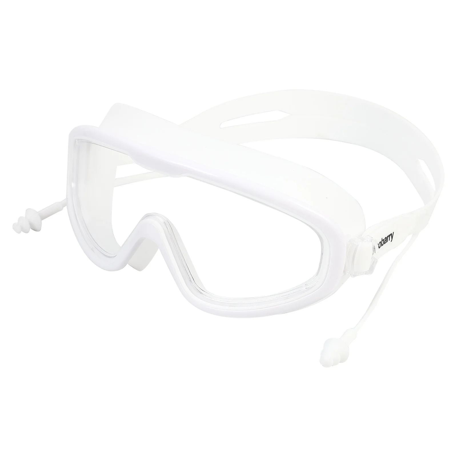 1 زوج نظارات السباحة المهنية مقاوم للماء مكافحة الضباب سيليكون نظارات السباحة إطار كبير قابل للتعديل عدم الانزلاق الكبار ملابس السباحة