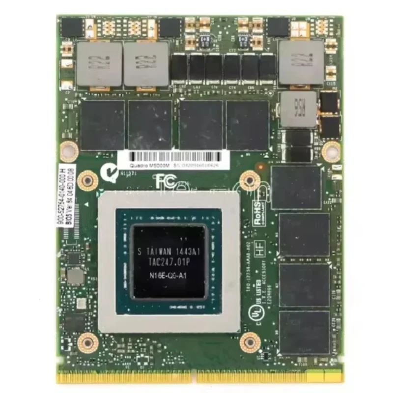 YM9KW - Quadro M5000M 8GB GDDR5 MXM 3.0b Video Card N16E-Q5 for Precision 7710 M6800 Laptop