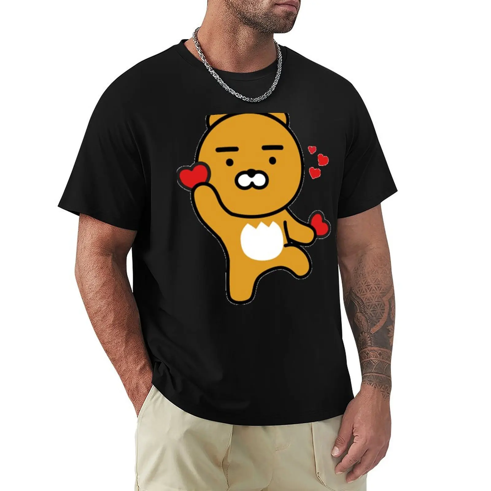 Ryan The Lion T-Shirt Moisture Control Sports Tee