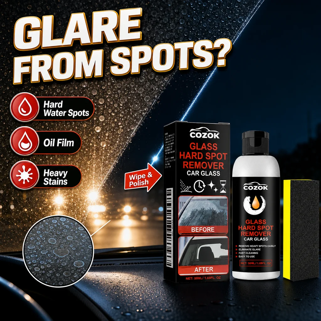 Glass Hard Water Spot Remover, - Night Cream recension och pris