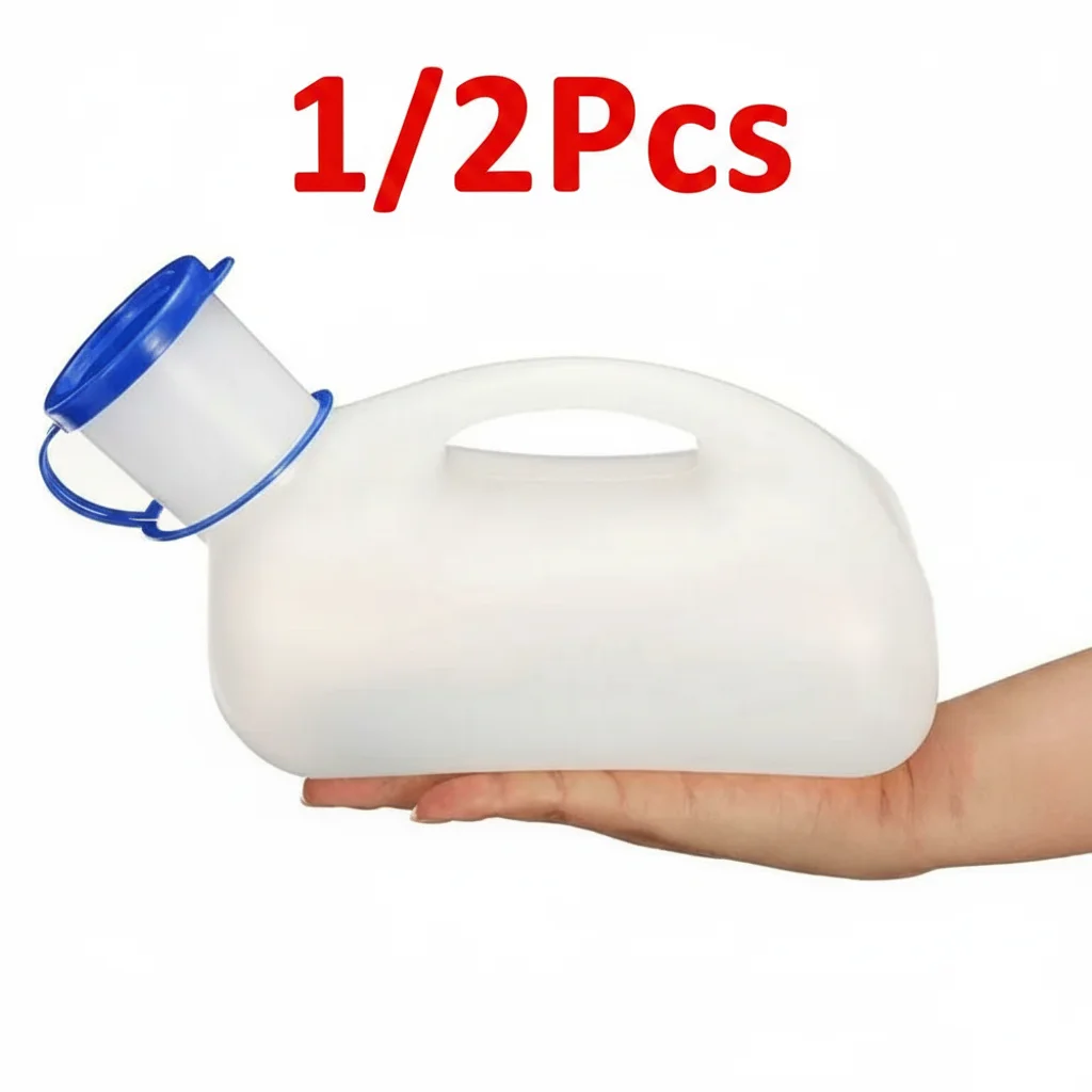 1000ML Portable Plastic Mobile Urinal Toilet Aid Bottle Outdoor Camping Car Urine Bottle For Women Men Journey Travel Kit