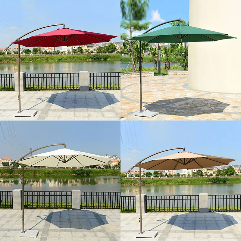 Outdoor parasols, patio umbrellas, outdoor Roman umbrellas, beach sun umbrellas