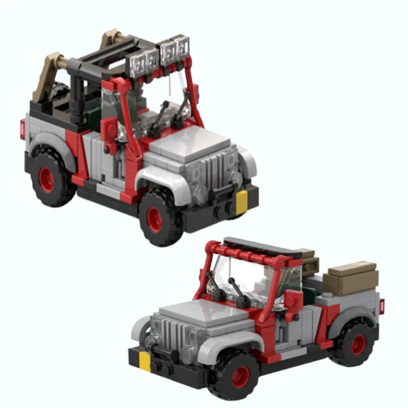 Spot MOC-48461 piccole particelle assemblate blocchi di costruzione per auto ornamenti assemblati giocattoli regalo fai da te giocattoli di trasporto per ragazzi