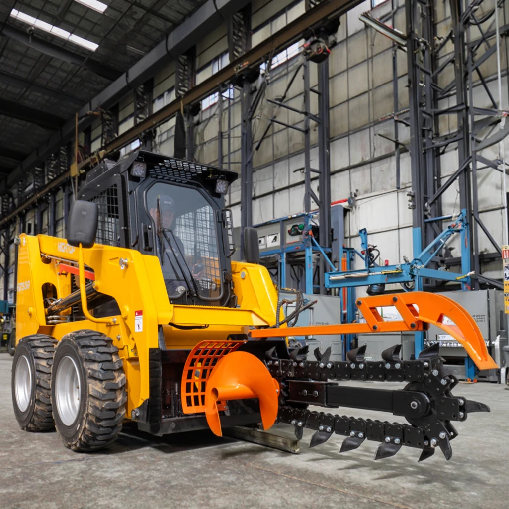 Mini Skid Steer Trencher For TX427N Skid Loader
