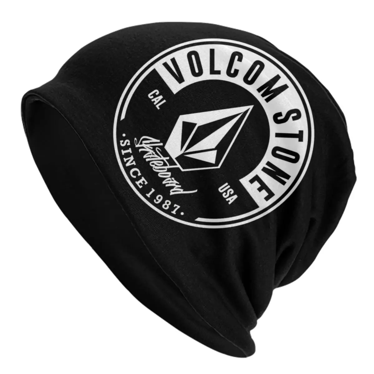 Volcoms Logo Bonnet Hat Knitting Hat Men Women Cool Unisex Winter Warm Beanies Cap