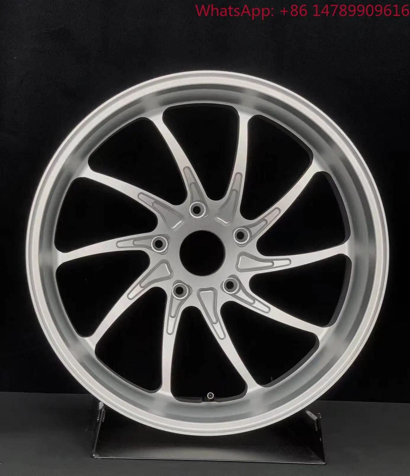 Forged Wheels 17x3.5 17x5.5 CNC Machined 6061-T6 Aluminum Performance Touring Motorcycle Wheel, Lightweight Design, Aftermarket