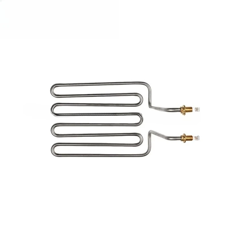 Heating tube for series fryer, custom power