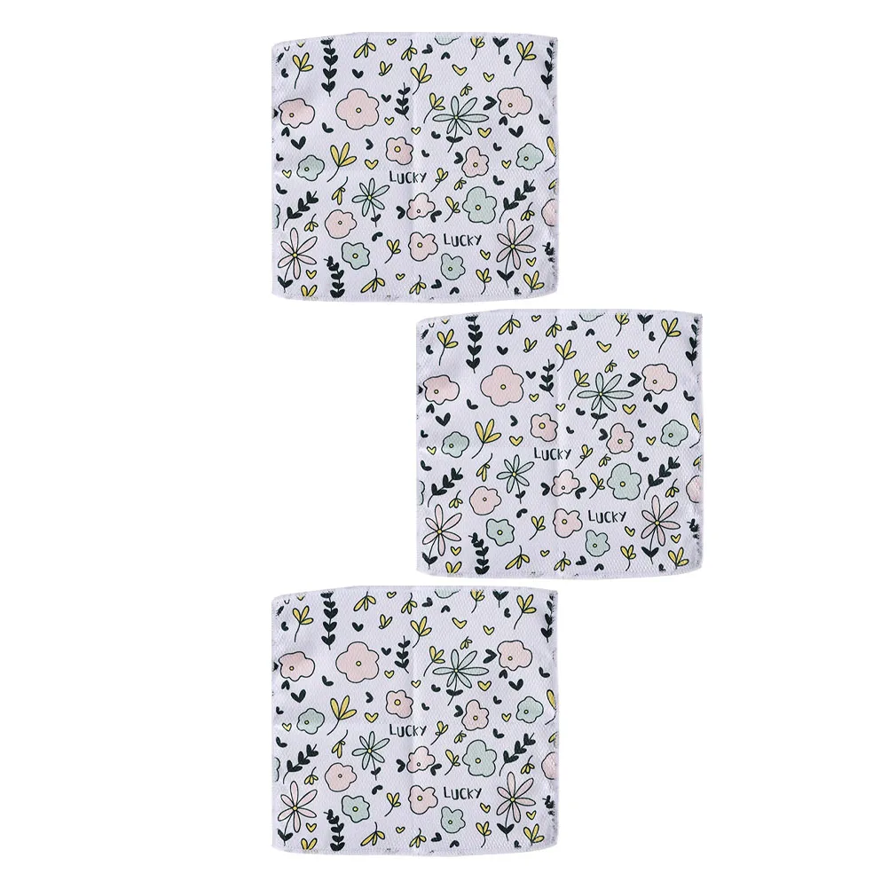 

3pcs Fish Scale Cloth High grade Microfiber Durable Strong Cleaning Effect Wash Dishes Plates Glassware Portable