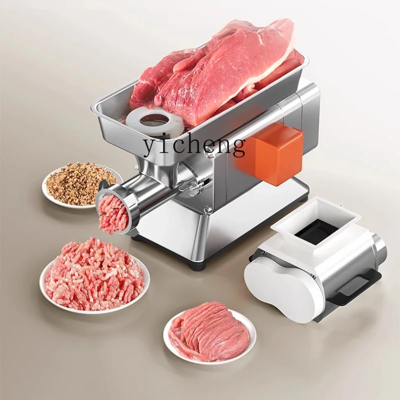 

XL Commercial Meat Grinder High Power Electric Stainless Steel Minced Meat Automatic Multifunctional Enema Machine