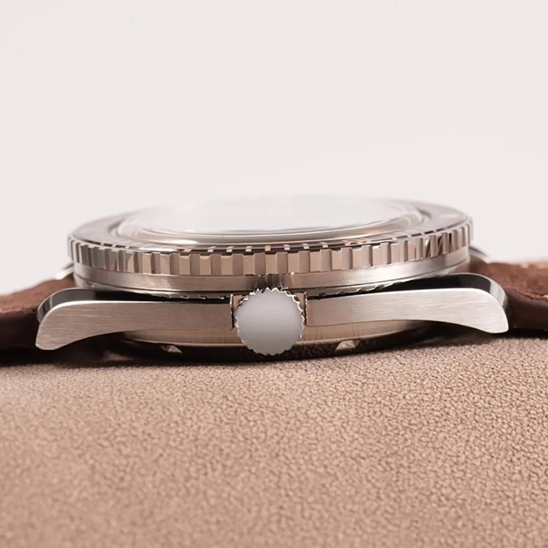 Hruodland 2025, neue mechanische Herrenuhr, 41,8 mm, NH35, minimalistisch, Retro, Sport, Edelstahl, leuchtend, für Herren