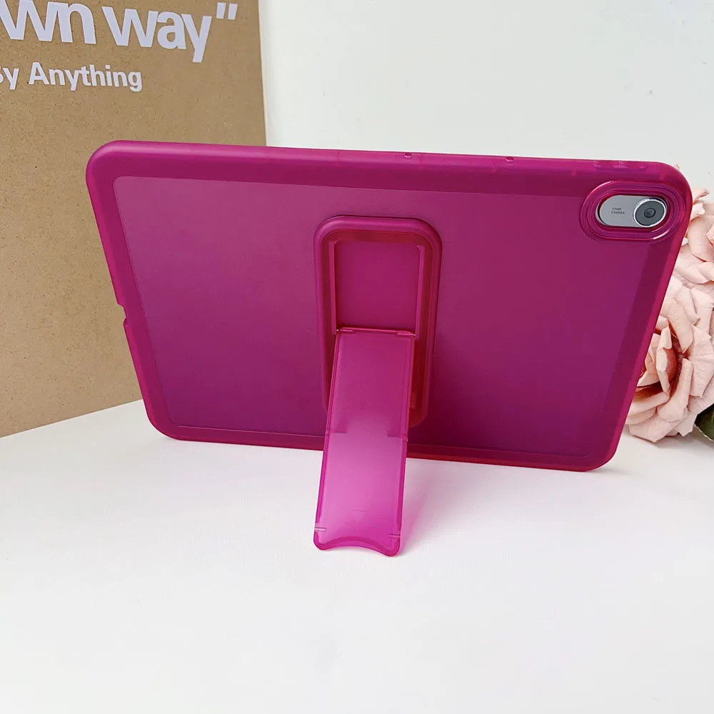 

Transparent Stand Case for Huawei Matepad 11.5 2026 11inch TPU Back Cover Shockproof Protective Shell Tablet Case