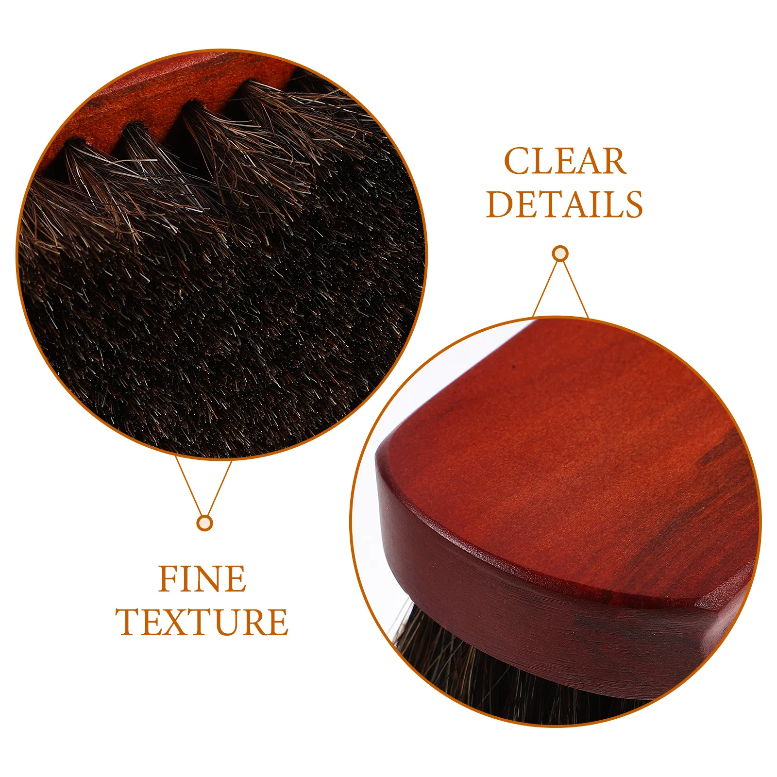 

Suite Wooden Horse Hair Brush Cleaning Sneaker Household Laundry Shoe