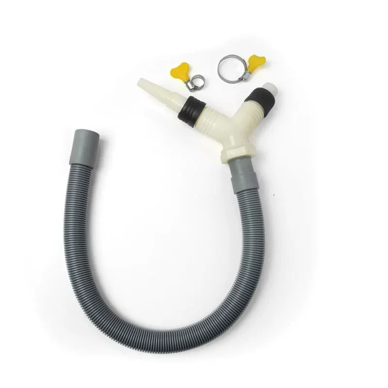 Drum Pulsator Washing Machine Dryer Double in And One Out Butt Lengthened Drain Pipe