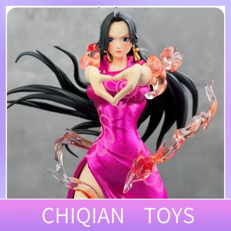 

24 см цельный Боа Хэнкок аниме императрица сердце жест стоячая поза ПВХ фигурка статуя украшение для рабочего стола подарок ​