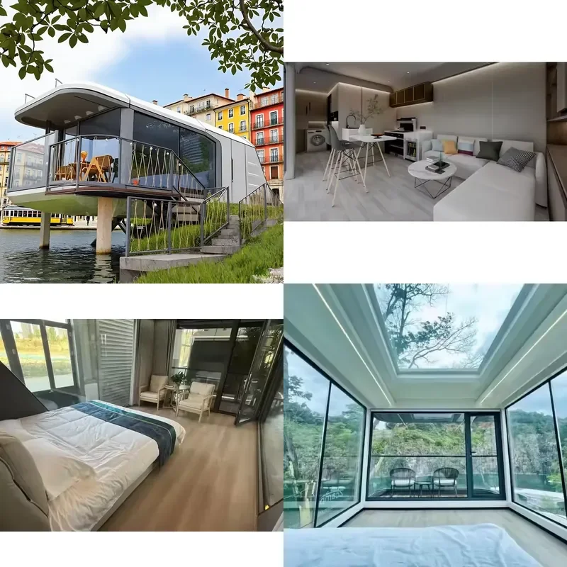 for Hotel Office Prefabricated Room Sleeping Container House Modular Pod Unit Compact Space Saving Solution Modern