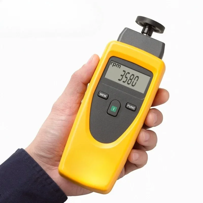 Handheld tachometer, digital tachometer Optical measurement Digital tachometer