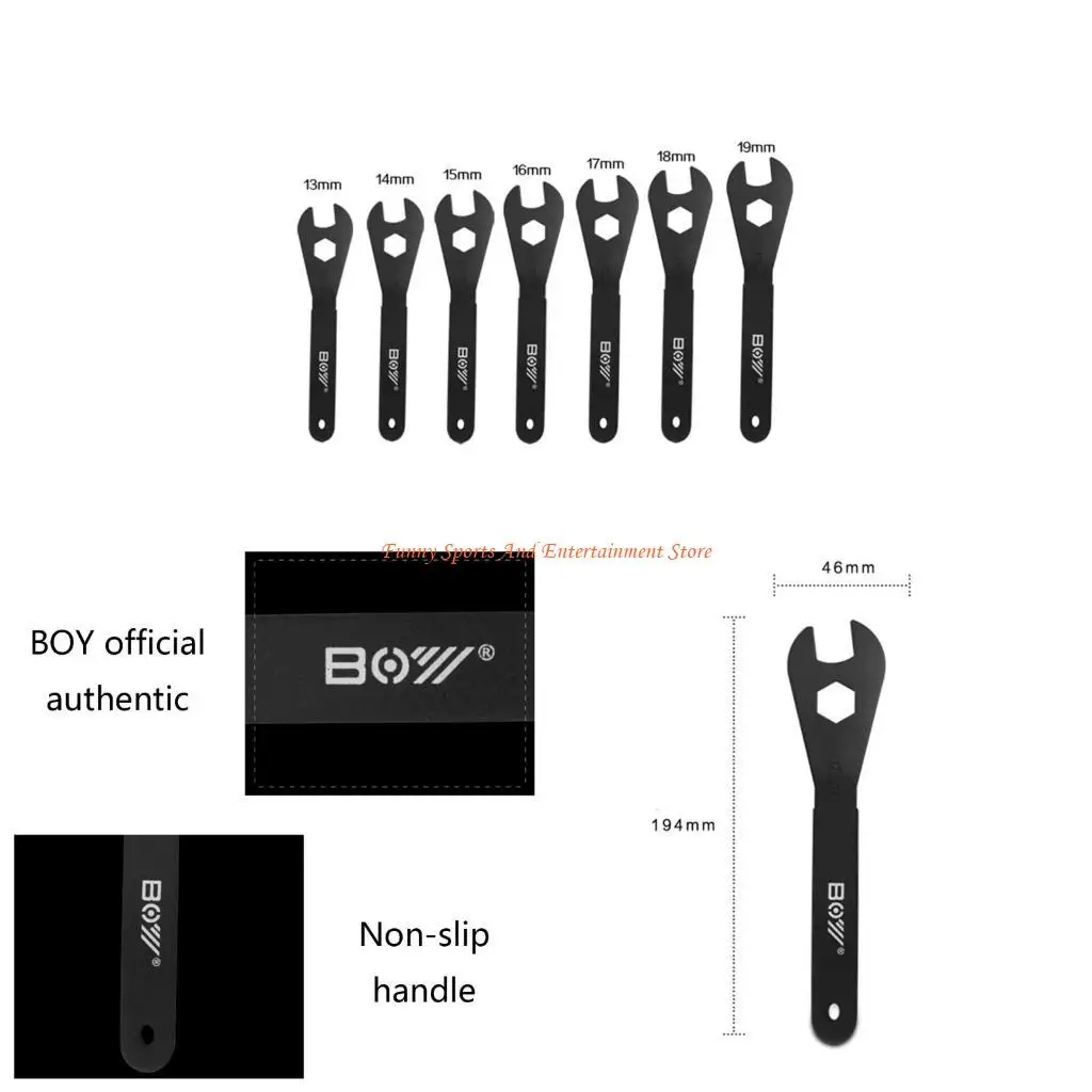 

C4DE Коночные велосипедные ключи, 13 мм 14 мм 15 мм 16 мм 17 мм 18 мм 19 мм, велосипедные инструменты для рук на велосипеде На