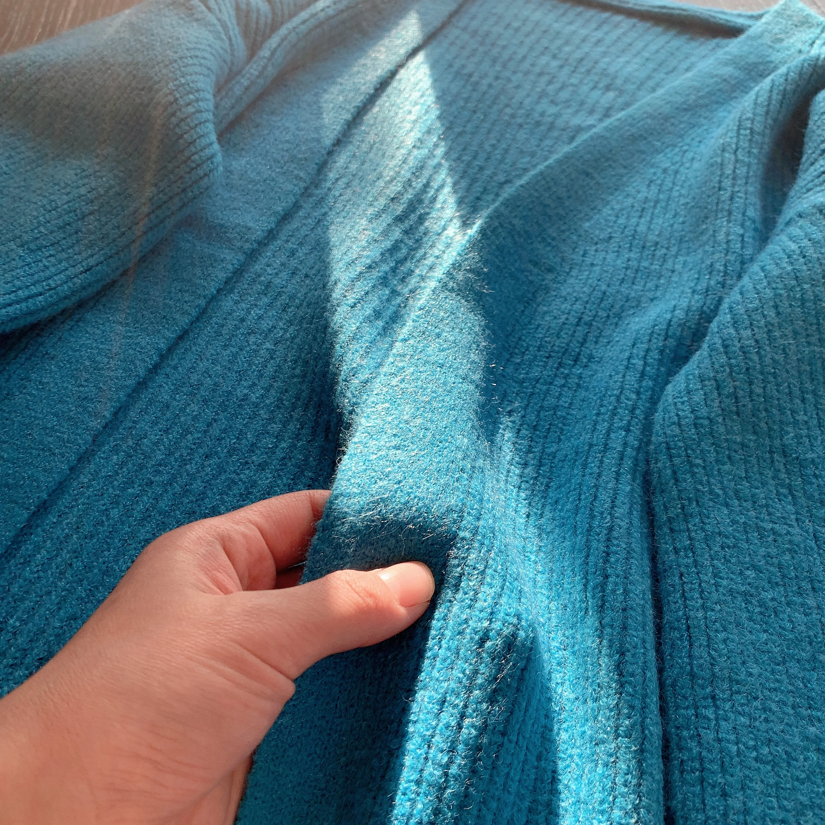 Thiened Lange Strickjacke, weich, gemütlich, Herbst-Oberbekleidung, Ele Classic Preppy Sle Button-up-Pullover für junge Frauen