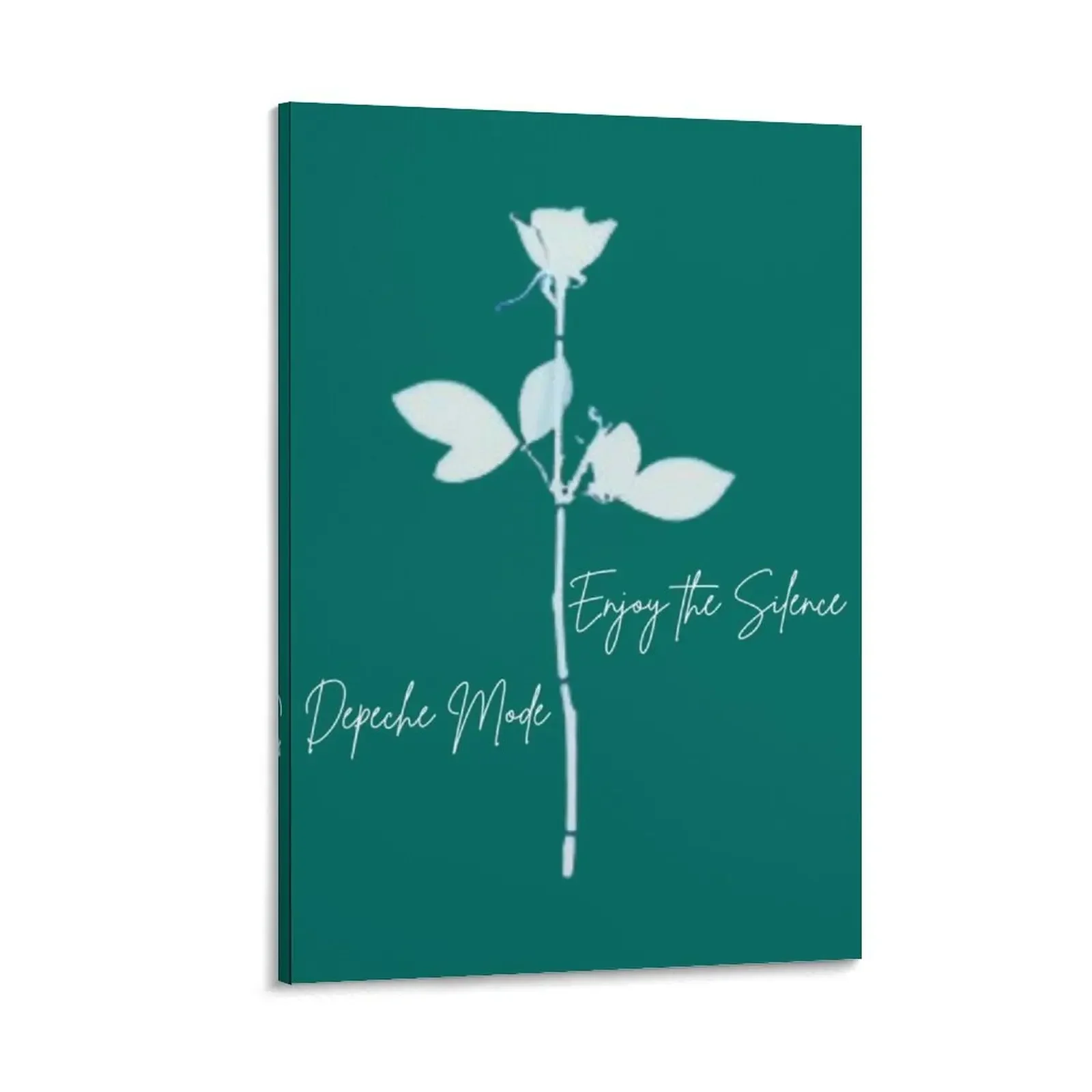 

Enjoy The Silence Canvas Painting aesthetic room wall frame for living room art Paintings on canvas for living room