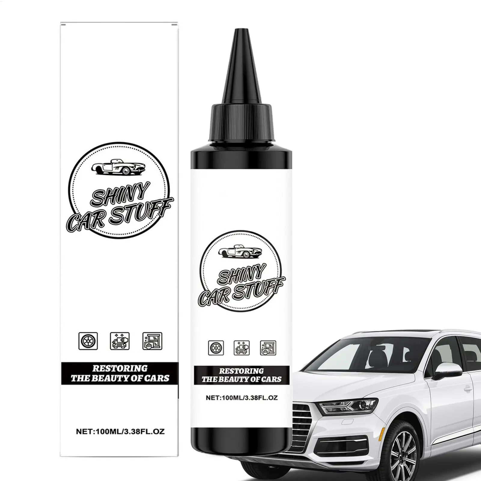 Coating Agent for Automotive Dustproof Waterproof Portable Automobile Cleaner Solution Shine Restorer Auto Coating Spray Hood