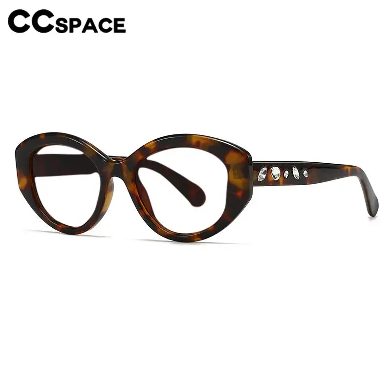 R57489 Luxury Oval Optical Reading Glasses Women Casual Presbyopia Eyeglasses Diopter +50+100+150+200+250+300+350