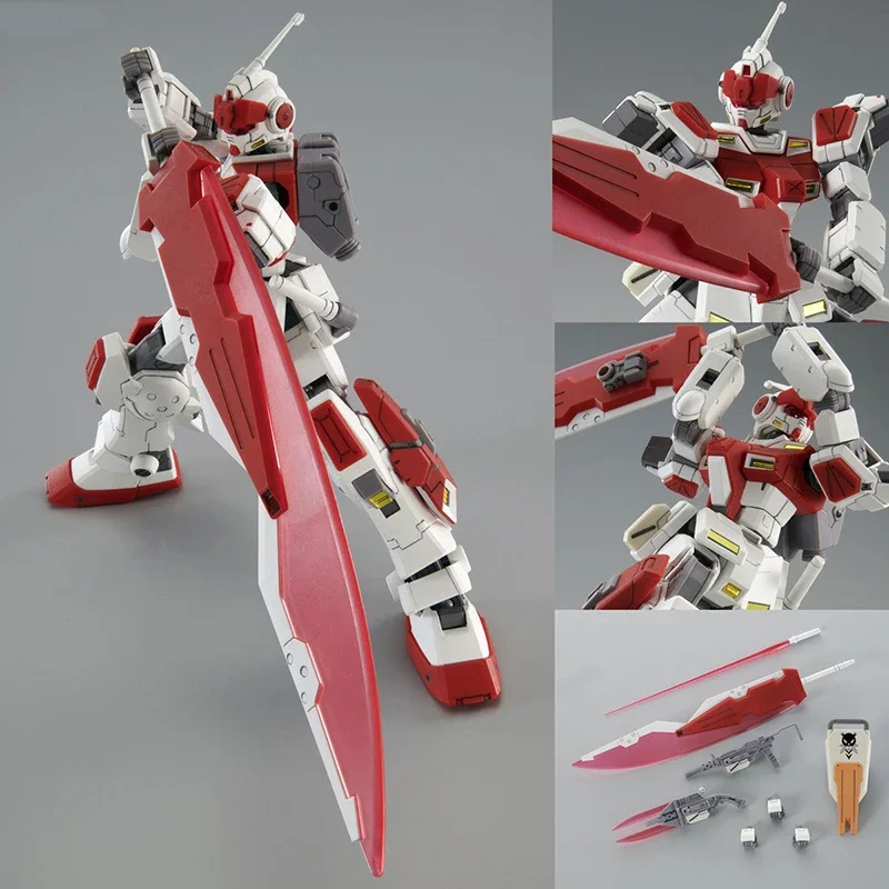 Premium banda hguc 1/144 RX-80RR red rider gundam figura de ação móvel terno montagem modelo kit brinquedos presentes para crianças