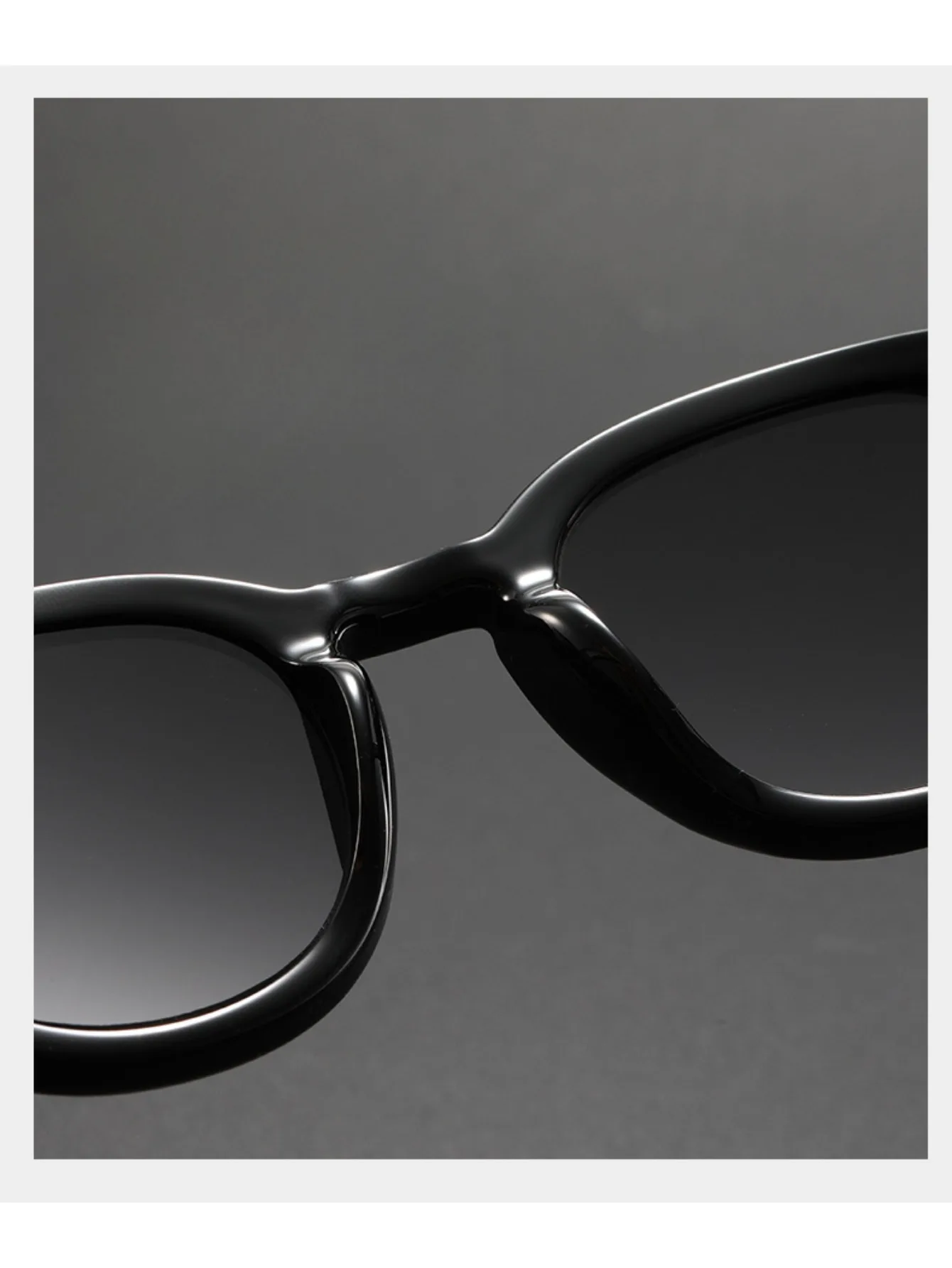 Polarisierte Sonnenbrille Männer Frauen Johnny Depp Lemtosh Stil Sonnenbrille Retro Runde Acetat Rahmen UV400 Objektiv Oculos – Detail 5