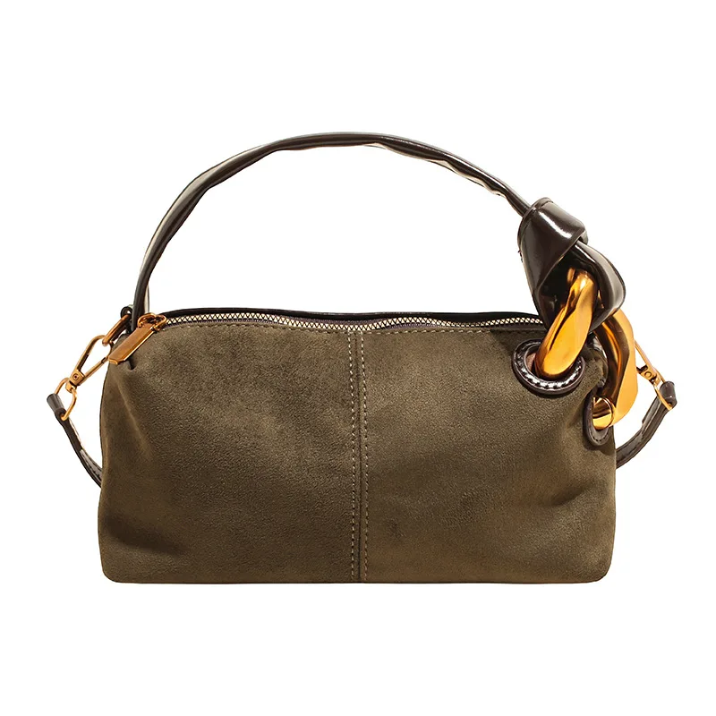 2025 겨울 한국 스타일 미니멀리스트 숄더백, 천연 가죽 멀티웨이 크로스바디 백, 빈티지 소형 토트백 출퇴근용