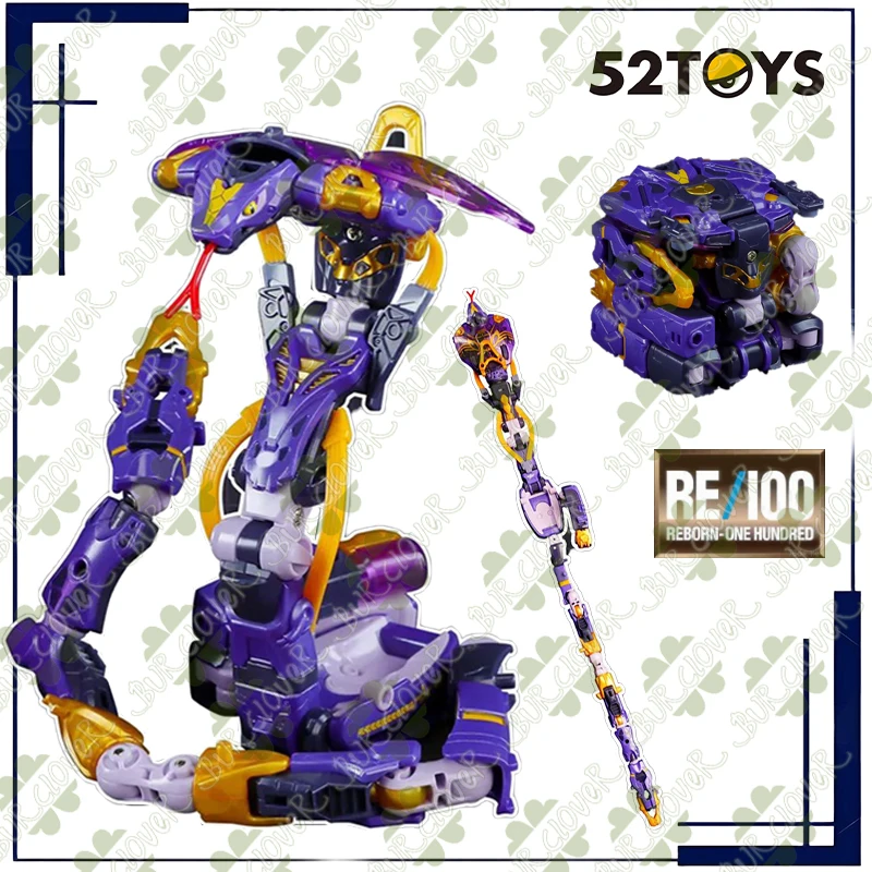 

52TOYS Original BEASTBOX BB71-PH PURPLE HAZE Anime Action Figure Toys For Kids Gift Collectible Model Ornaments