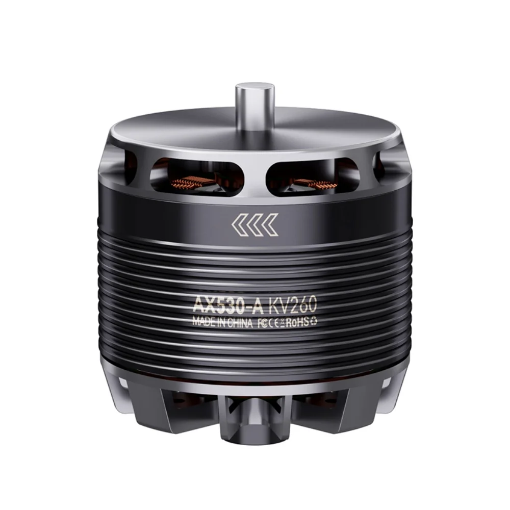 2026 New AX530-A KV260 12S 48V Bldc Waterproof High Power Air-craft Fixed Wing Engine RC Dr-one Motor