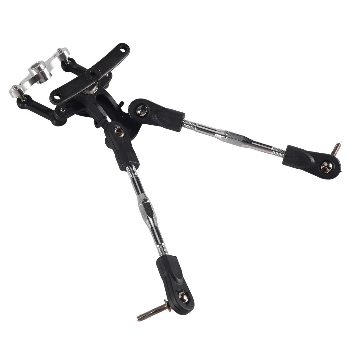 AA26P Aluminum Symmetrical Trun Symmetric Steering Kit Fit for 1/5 HPI ROVAN KM BAJA 5B 5T 5SC King Motor