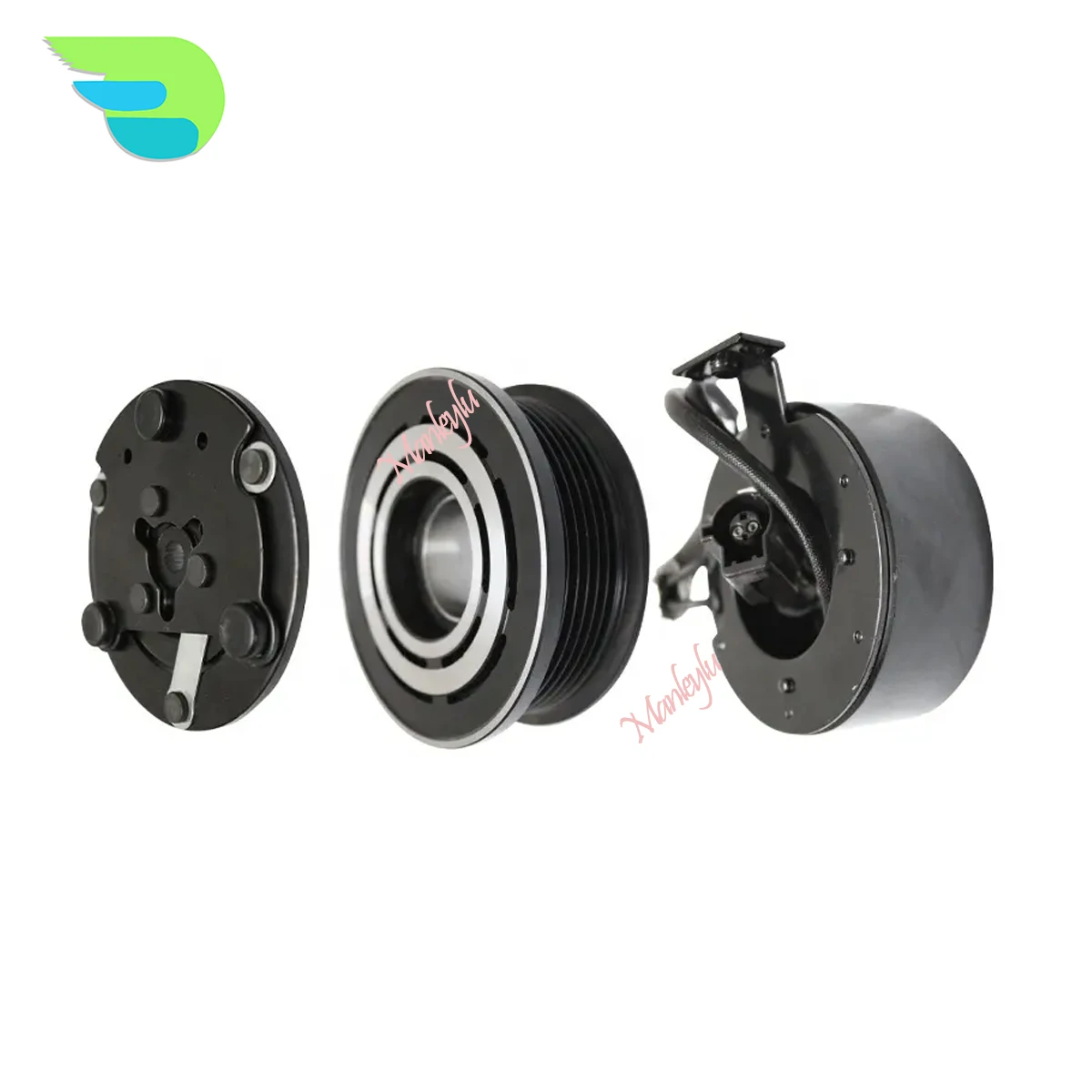 

1S7H19D649CC 3593233 AC Compressor Clutch Pulley for Ford MONDEO Mk III TRANSIT FOCUS MK1 FIESTA MK5 MK3 MAZDA DY 1S7H19D629CA
