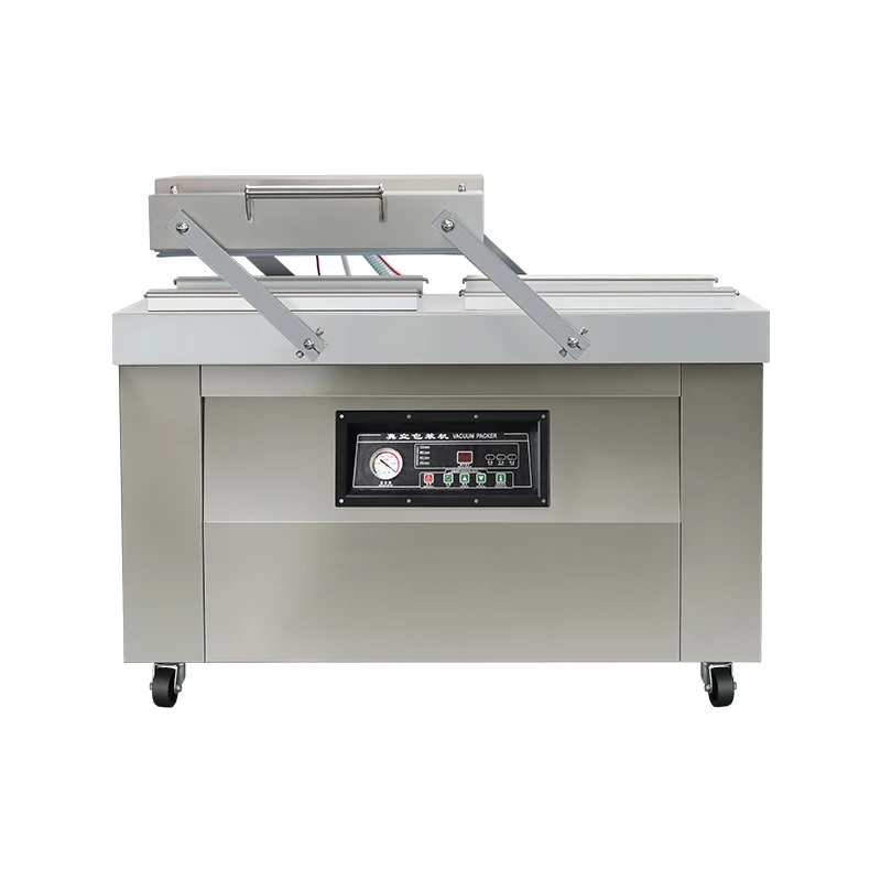 

YOUNGSUN DZ-500 Двухкамерный вакуумный упаковщик, упаковка с рыбьим стейком, вакуумная упаковочная машина, электрическая CE, гарантия 1 комплект