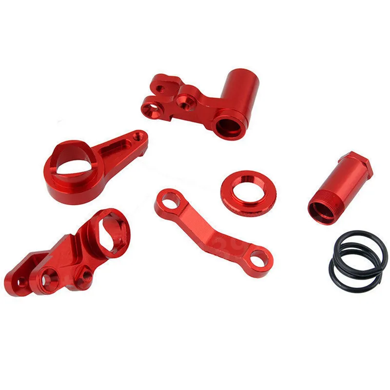 Pièces TRX Slash 4x4, 1/10 # 6845X anodisé RC SLA008 cartouches de direction/Servo économiseur/roulement de retenue à ressort 5x8x2.5mm