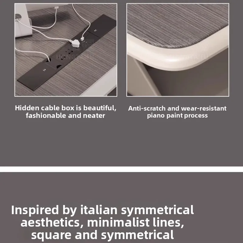 Simple high-end conference, simple modern large conference room, meeting, training, negotiation, office desk