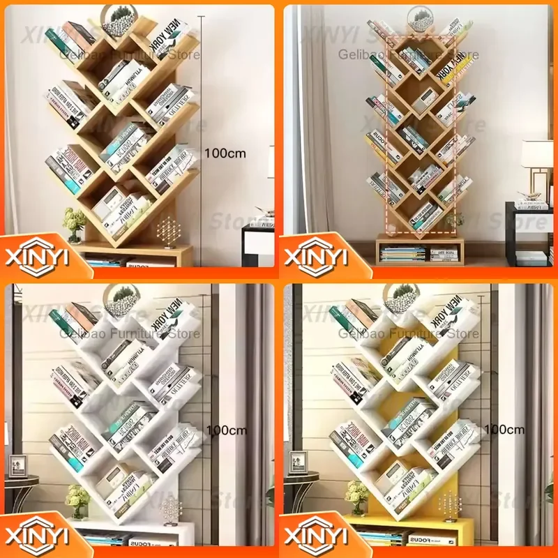 Bookcase Shelf for Children Library Book Organizer Kids Songmics Bookcases Baby Bookshelf Storage Desk Child Room Furniture