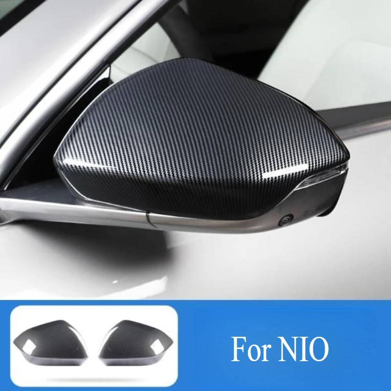 

Rearview Mirror Cover New Rearview Mirror Anti-collision Strip For NIO ES6 2023-2025 Protective Case Cover Modification