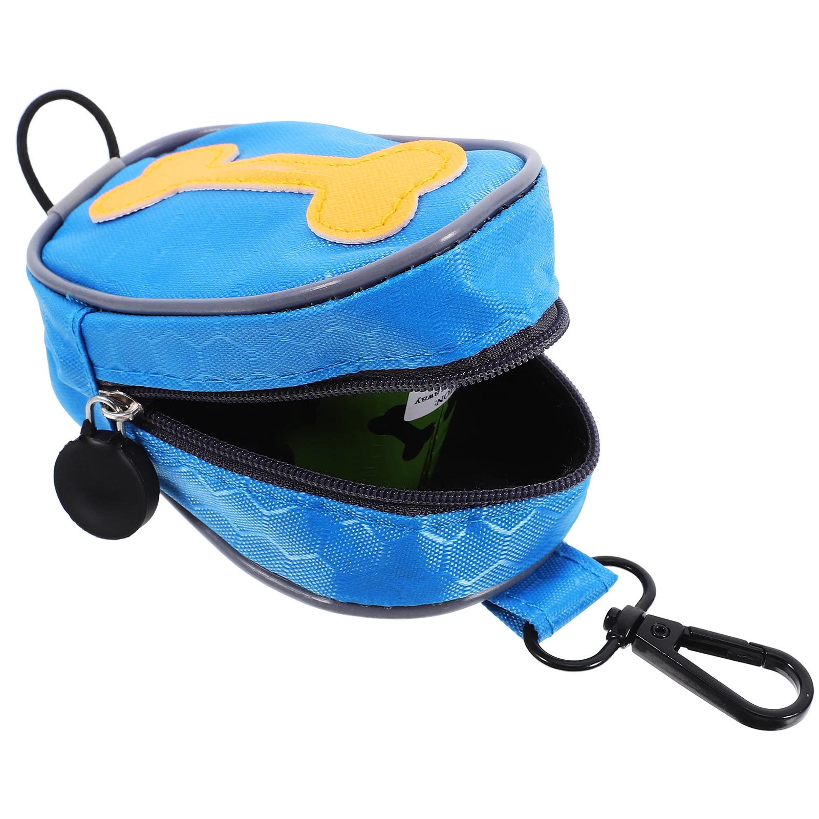

Portable Pet Waste Set 1 Zipper Bag 8 Poo Bags Oxford Cloth Lining Pre Breakpoint Design Off Dog Trash Pouch