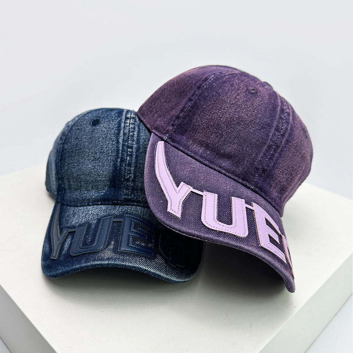 New Unisex Korean Retro PATCH Letters Baseball Hats Sunshade Niche Versatile Street Peaked Caps Fashion Personal Outdoor ins