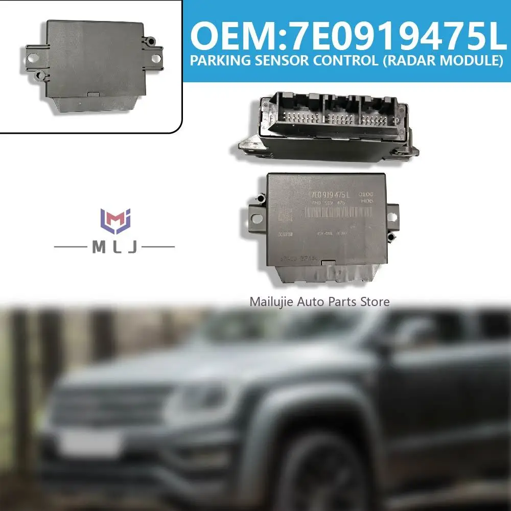 

OEM 7E0919475L Parking Sensor Control Radar Module Parking Assist System Control Unit For Volkswagen Amarok T5 car Accessoires