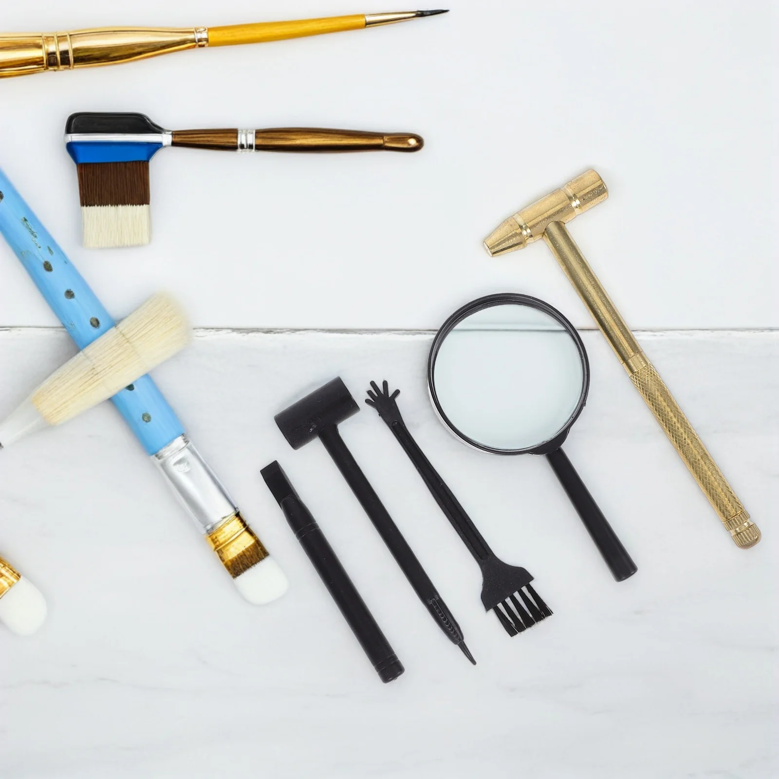 

1set 1Set Kids Archaeology Set Mini Hammer Brush Chisel For Dinosaur Rock Breaking Digging Stem Kit Outdoor Excavation Tools For