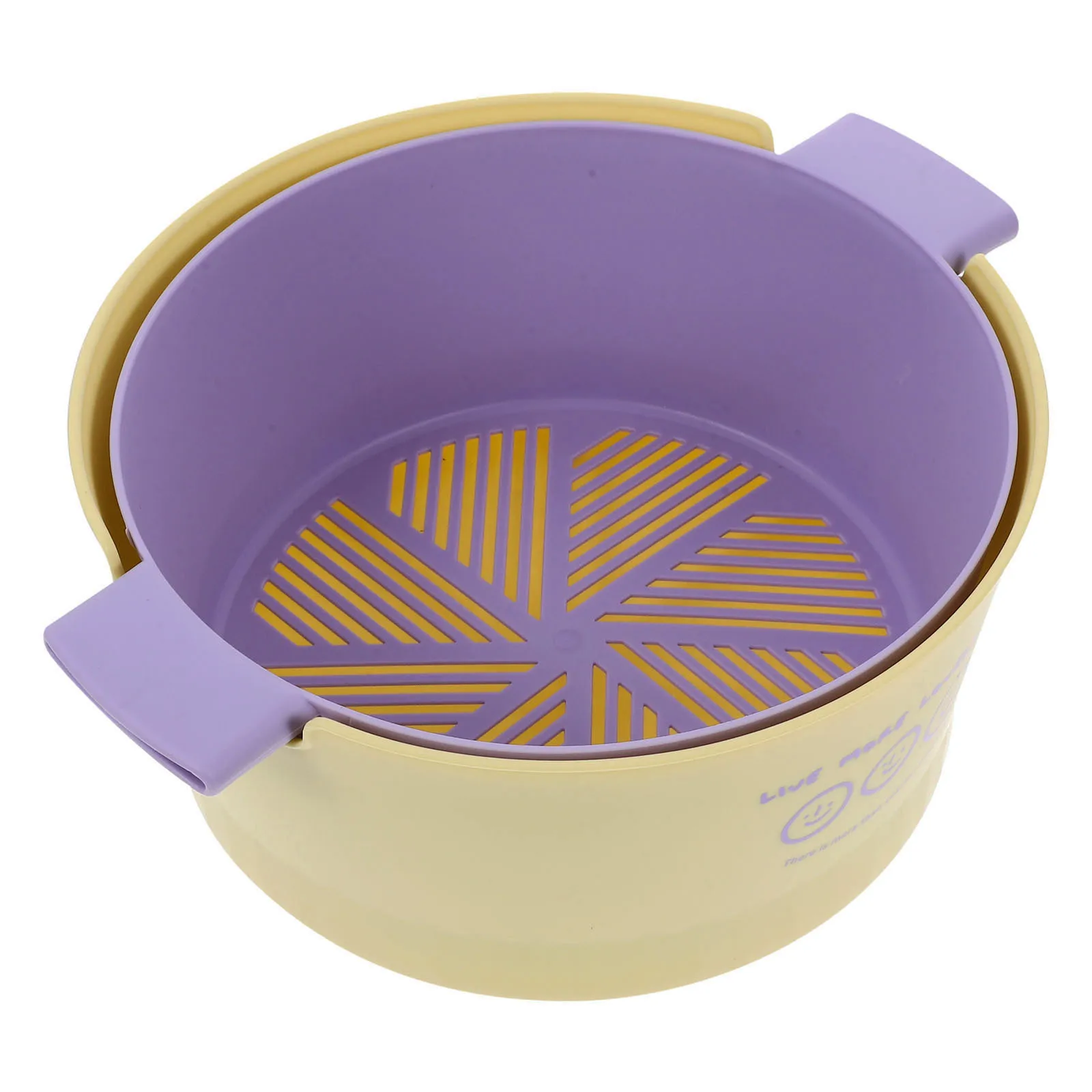 

1 комплект, сливная корзина, двухслойная конструкция, кухонная корзина для чистки фруктов и овощей, многофункциональный сливной дуршлаг, сито, чаша