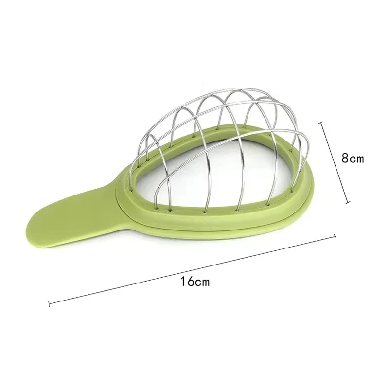1Pcs  Avocado Slicer Shea Corer Easy to use Butter Fruit Peeler Cutter Pulp Separator Plastic Knife Kitchen Vegetable Tools